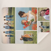 Erstellen Sie Ihre eigene 5-FotoCollage Sherpadecke (Vorderseite (Horizontal))