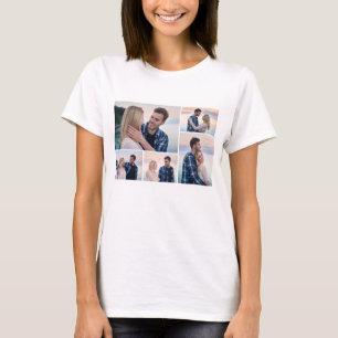 Erstellen Sie Ihre eigene 5-FotoCollage T-Shirt