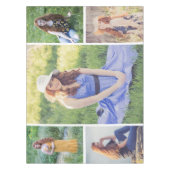 Erstellen Sie Ihre eigene 5-FotoCollage Tischdecke (Vorderseite)