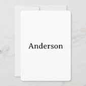 Erstellen Sie Ihre eigene 5" x 7" abgerundete Dankeskarte (Vorderseite)