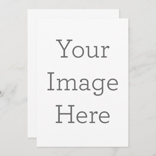 Erstellen Sie Ihre eigene 5" x 7" Einladung (Vorne/Hinten)