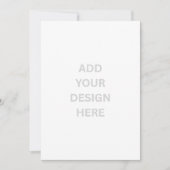 Erstellen Sie Ihre eigene 5" x 7" Einladung (Vorderseite)