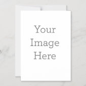 Magnetkarte, Größe: 12,7 cm x 17,78 cm, Umschläge: Weiß (Vorderseite)