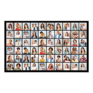 Erstellen Sie Ihre eigene 60 Foto Collage Foto Erw