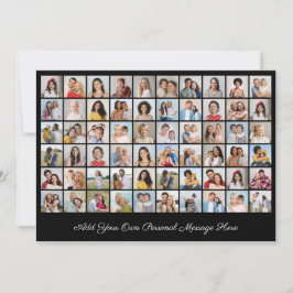 Erstellen Sie Ihre eigene 60-Foto-Collage hinzufüg Karte