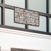 Erstellen Sie Ihre eigene 60-FotoCollage Banner (Äußeres Gebäude)