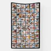 Erstellen Sie Ihre eigene 60-FotoCollage Banner (Vertikal)