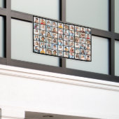 Erstellen Sie Ihre eigene 60-FotoCollage Banner (Äußeres Gebäude)