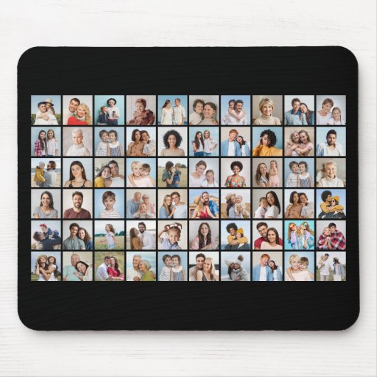 Erstellen Sie Ihre eigene 60-FotoCollage Mousepad (Vorne)