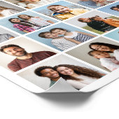 Erstellen Sie Ihre eigene 60-FotoCollage Poster (Ecke)