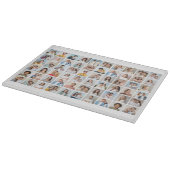 Erstellen Sie Ihre eigene 60-FotoCollage Schneidebrett (Ecke)