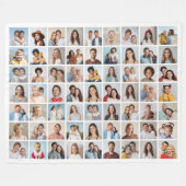 Erstellen Sie Ihre eigene 63 FotoCollage Fleecedecke (Vorderseite (Horizontal))