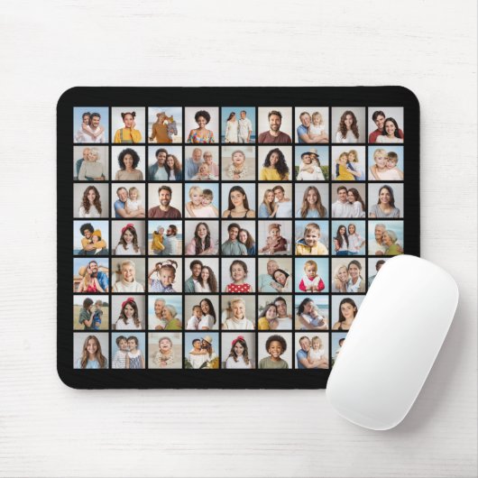Erstellen Sie Ihre eigene 63 FotoCollage Mousepad (Mit Mouse)