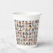 Erstellen Sie Ihre eigene 63 FotoCollage Pappbecher (Rückseite)