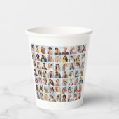 Erstellen Sie Ihre eigene 63 FotoCollage Pappbecher (Vorderseite)