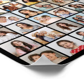 Erstellen Sie Ihre eigene 63 FotoCollage Poster (Ecke)