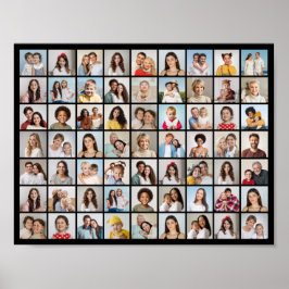 Erstellen Sie Ihre eigene 63 FotoCollage Poster