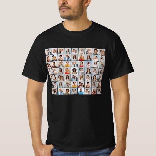 Erstellen Sie Ihre eigene 63 FotoCollage T-Shirt (Vorderseite)