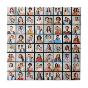 Erstellen Sie Ihre eigene 64-Foto-Collage Fliese