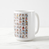 Erstellen Sie Ihre eigene 64-Foto-Collage Kaffeetasse (VorderseiteRechts)