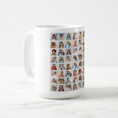 Erstellen Sie Ihre eigene 64-Foto-Collage Kaffeetasse (Vorderseite Links)