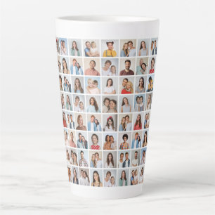 Erstellen Sie Ihre eigene 64-Foto-Collage Milchtasse
