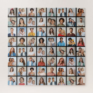 Erstellen Sie Ihre eigene 64-Foto-Collage Puzzle