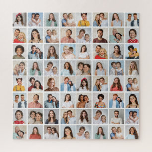 Erstellen Sie Ihre eigene 64-Foto-Collage Puzzle