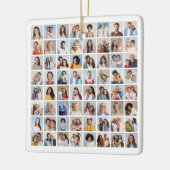 Erstellen Sie Ihre eigene 64 FotoCollage Keramikornament (Links)