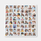 Erstellen Sie Ihre eigene 64 FotoCollage Magnet (Vorne)