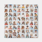 Erstellen Sie Ihre eigene 64 FotoCollage Magnet (Vorne)
