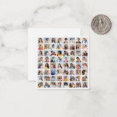 Erstellen Sie Ihre eigene 64 FotoCollage Mitteilungskarte (Vorderseite/Rückseite Beispiel)