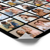 Erstellen Sie Ihre eigene 64 FotoCollage Poster (Ecke)