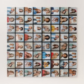 Erstellen Sie Ihre eigene 64 FotoCollage Puzzle (Horizontal)