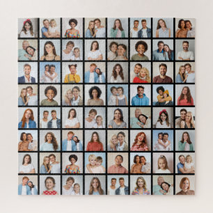 Erstellen Sie Ihre eigene 64 FotoCollage Puzzle