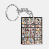 Erstellen Sie Ihre eigene 64 FotoCollage Schlüsselanhänger (Vorderseite links)