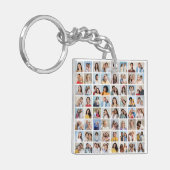 Erstellen Sie Ihre eigene 64 FotoCollage Schlüsselanhänger (Vorderseite links)