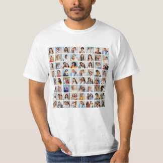 Erstellen Sie Ihre eigene 64 FotoCollage T-Shirt