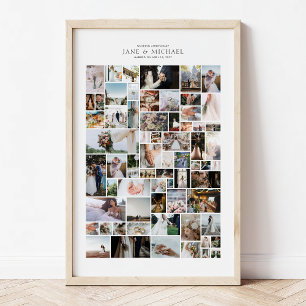 Erstellen Sie Ihre eigene 66 FotoCollage Poster