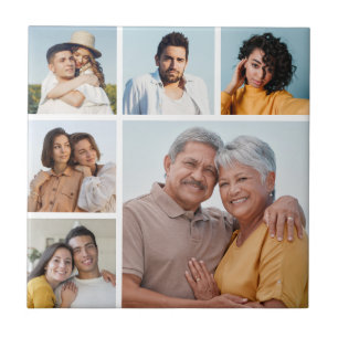 Erstellen Sie Ihre eigene 6-Bild-Collage bearbeitb Fliese