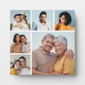 Erstellen Sie Ihre eigene 6-Bild-Collage bearbeitb Fotoplatte (Vorderseite)