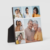 Erstellen Sie Ihre eigene 6-Bild-Collage bearbeitb Fotoplatte (Vorderseite)