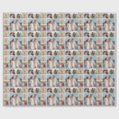 Erstellen Sie Ihre eigene 6-Bild-Collage bearbeitb Geschenkpapier (Flach)