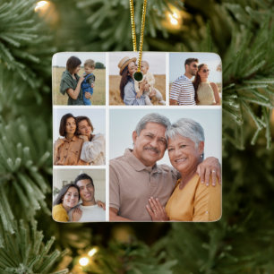 Erstellen Sie Ihre eigene 6-Bild-Collage bearbeitb Keramikornament
