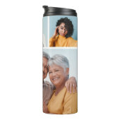 Erstellen Sie Ihre eigene 6-Bild-Collage bearbeitb Thermosbecher (Nach rechts gedreht)