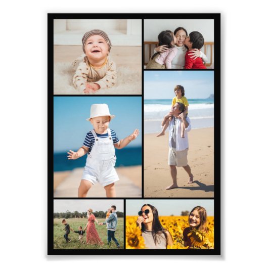 Erstellen Sie Ihre eigene 6 Foto Collage Foto Erwe (Vorne)