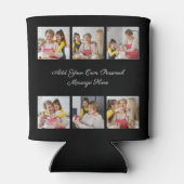 Erstellen Sie Ihre eigene 6-Foto-Collage Hinzufüge Dosenkühler (Rückseite)