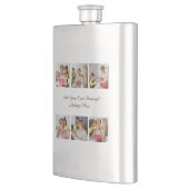 Erstellen Sie Ihre eigene 6-Foto-Collage Hinzufüge Flachmann (Links)