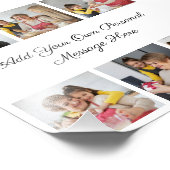 Erstellen Sie Ihre eigene 6-Foto-Collage Hinzufüge Fotodruck (Ecke)