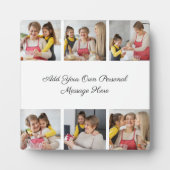 Erstellen Sie Ihre eigene 6-Foto-Collage Hinzufüge Fotoplatte (Vorderseite)